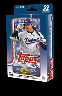 2025 Topps Series 2 Baseball Trading Card Hanger Box 