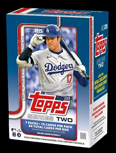 2025 Topps Series 2 Baseball Trading Card Value Box 