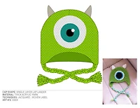 Disney's Monster Inc.: Mike Wazowski Laplander Hat 