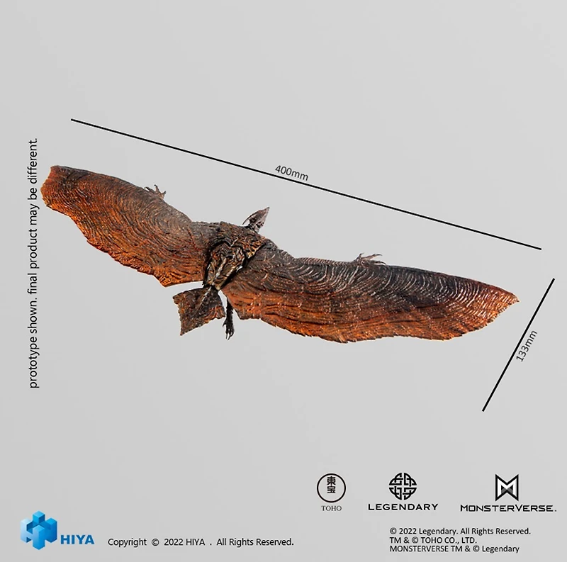Godzilla: King of the Monsters Exquisite Basic Rodan PX Action Figure 