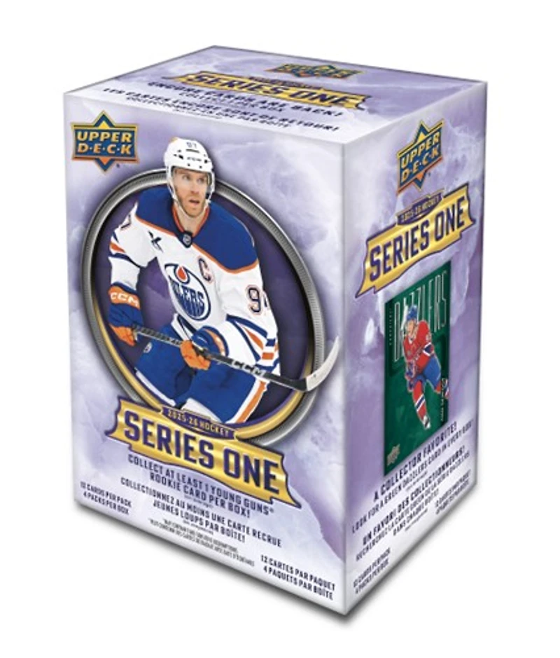 2025/26 Upper Deck Series 1 Hockey Blaster 
