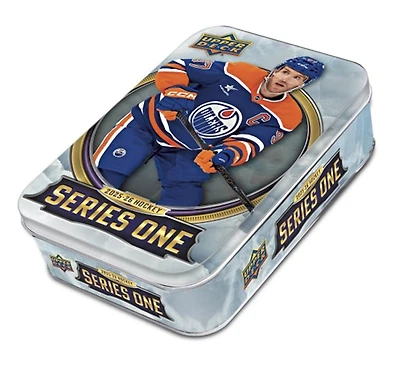 2025/26 Upper Deck Series 1 Hockey Tin 