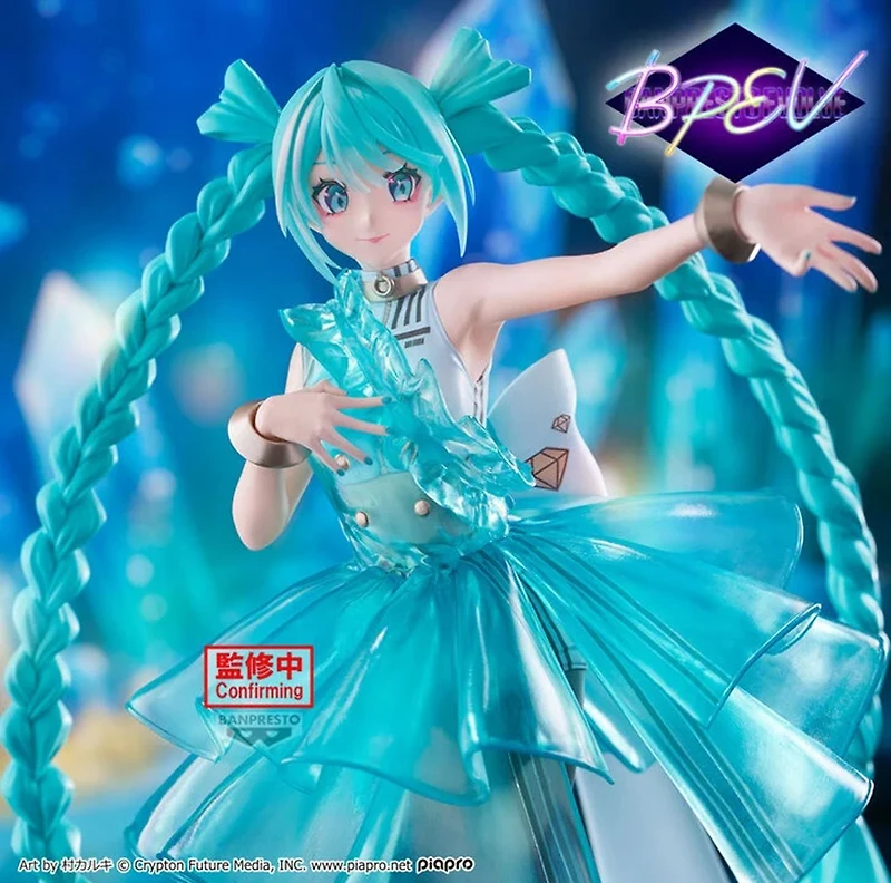 Hatsune Miku - Hatsune Miku Banpresto Evolve Prize Figure (Clearluxe EmeraldGem Ver.)
