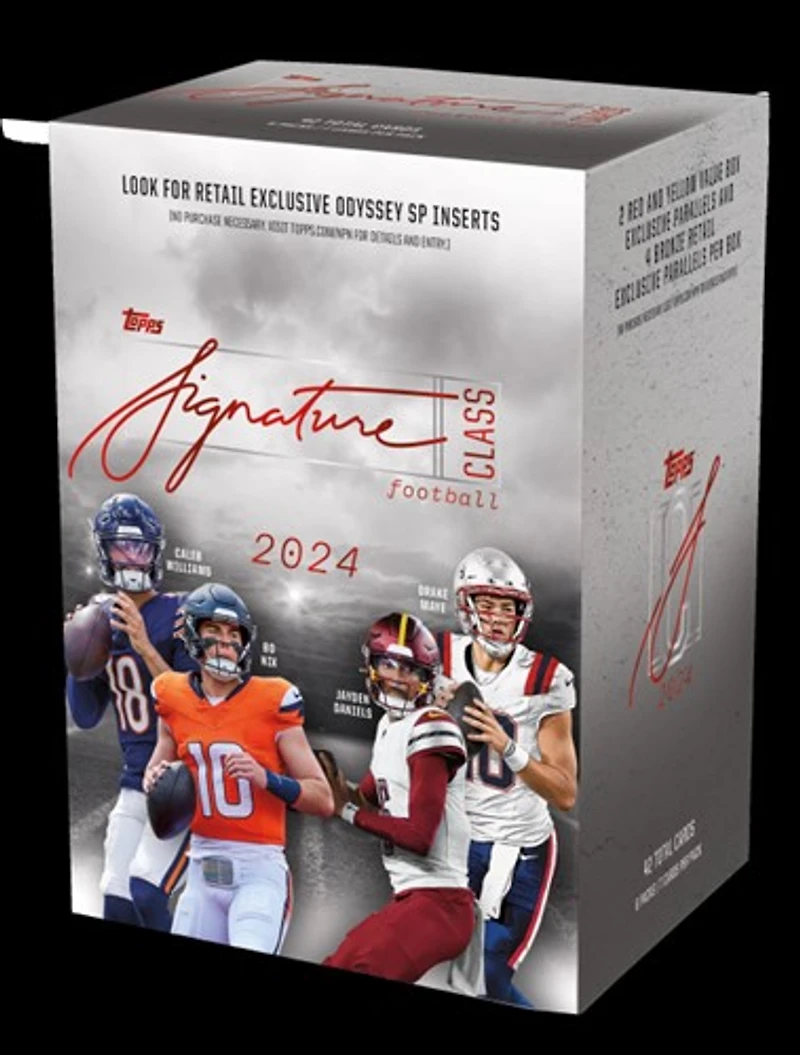 2024 Topps Signature Class Football Trading Card Box 