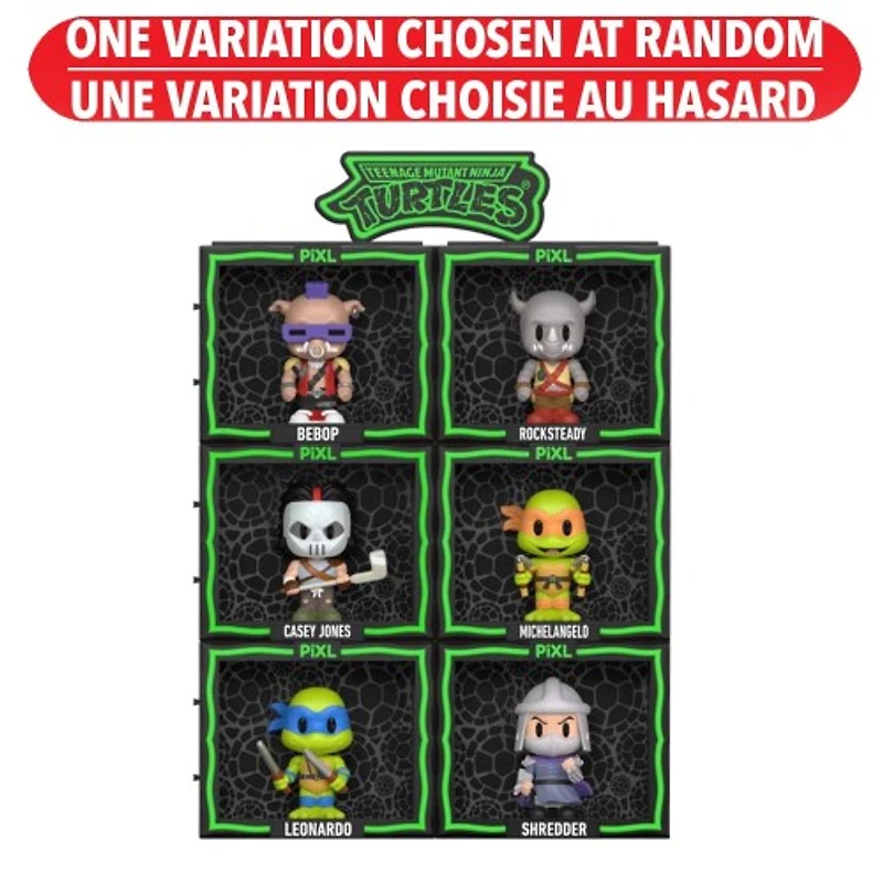 Thrilljoy Pix Teenage Mutant Ninja Turtles Mystery Figure - Assorted – One Variation Chosen at Random
