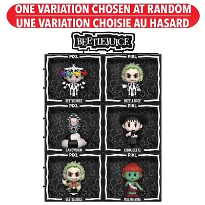 Thrilljoy Pix Beetlejuice Mystery Figure - Assorted – One Variation Chosen at Random