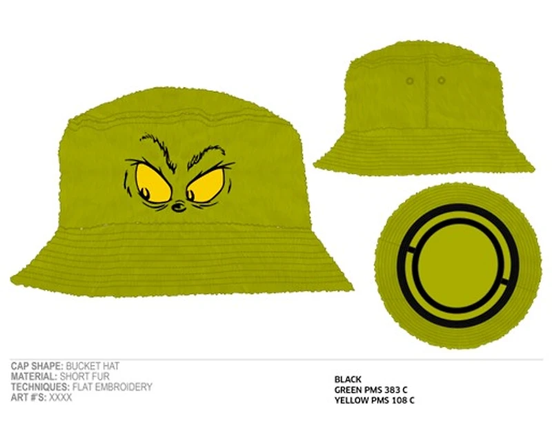 Grinch Bucket Hat