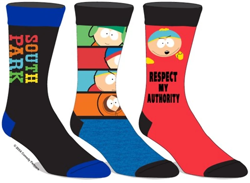 South Park Socks - 3 Pack 