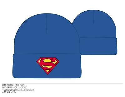 Superman Blue Beanie 
