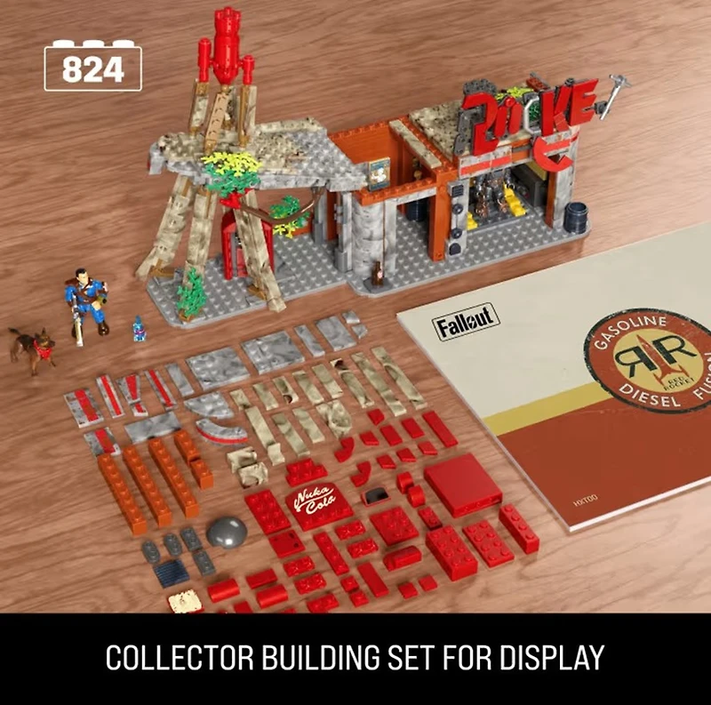 Mega Fallout Red Rocket Building Toy Kit 