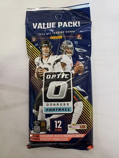 2024 Panini Donruss Optic Football Trading Card Fat Pack 
