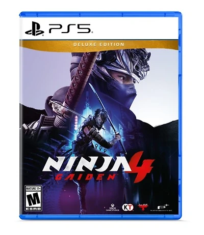 NINJA GAIDEN 4 – Deluxe Edition –PlayStation® 5 [Disc + Code in Box] 