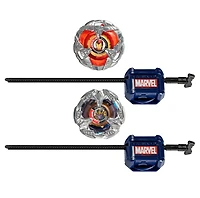 Beyblade X Marvel Iron Man 4-80B vs Thanos 4-60P Dual Pack Set 