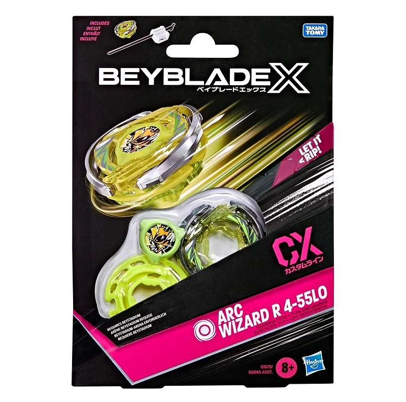 Beyblade X Arc Wizard R 4-55LO CX Starter Pack Set 