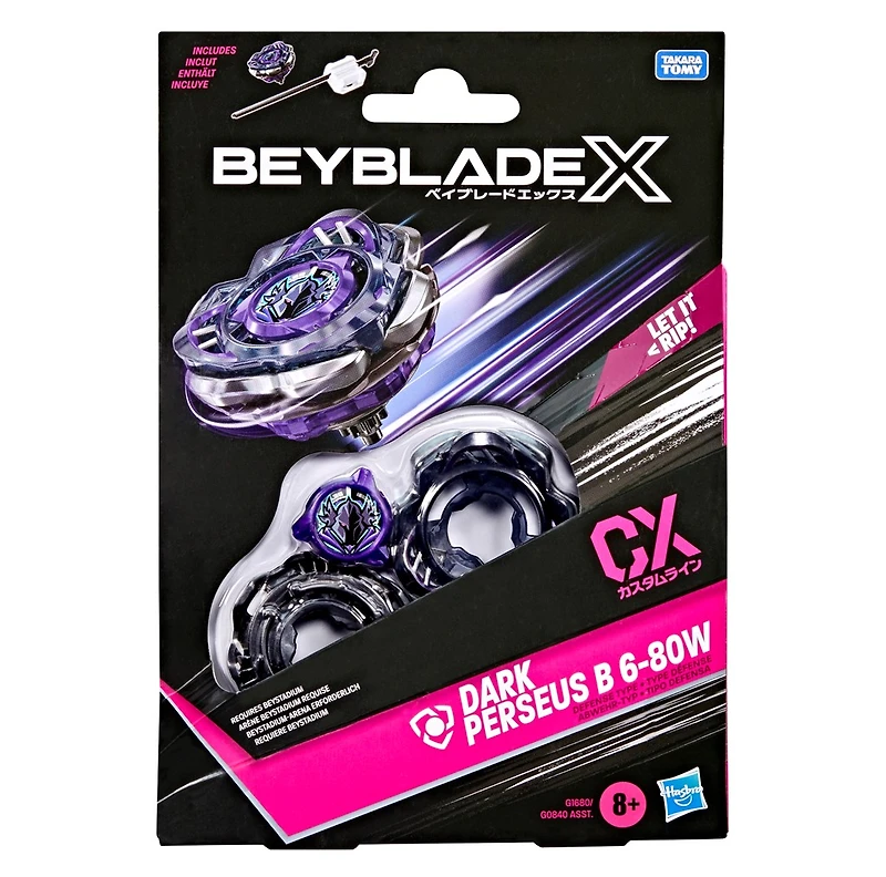 Beyblade X Dark Perseus B 6-80W CX Starter Pack Set 