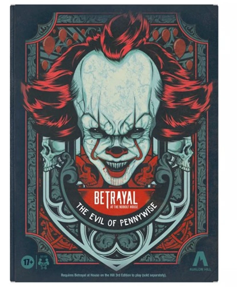 Hasbro Gaming Betrayal Pennywise Papers Board Game 
