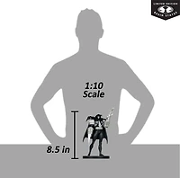 DC Direct Azrael by Joe Quesada (Batman Black & White) 1:10 Scale Resin Statue 