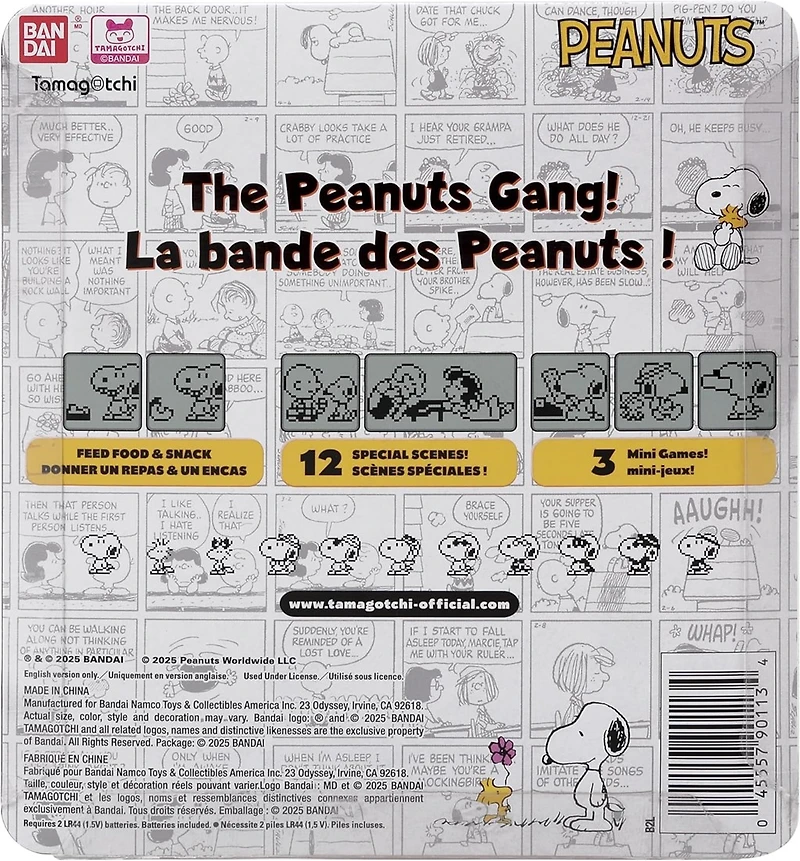 Tamagotchi Nano x Peanuts with Silicone Case Set 