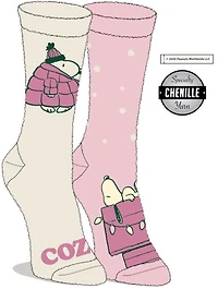 Peanuts Snoopy Pink Socks 2 -Pack 