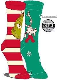 How the Grinch Stole Christmas Socks 2 - Pack 