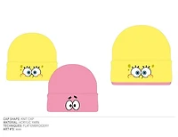 Spongebob Squarepants: Spongebob and Patrick Beanie 2- Pack 