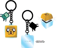 Adventure Time Jake the Dog and BMO Key Cap Keychain 