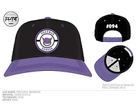 Pokemon Gengar Purple and Black Cap 
