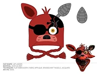 Five Nights at Freddys Foxy Laplander Hat 