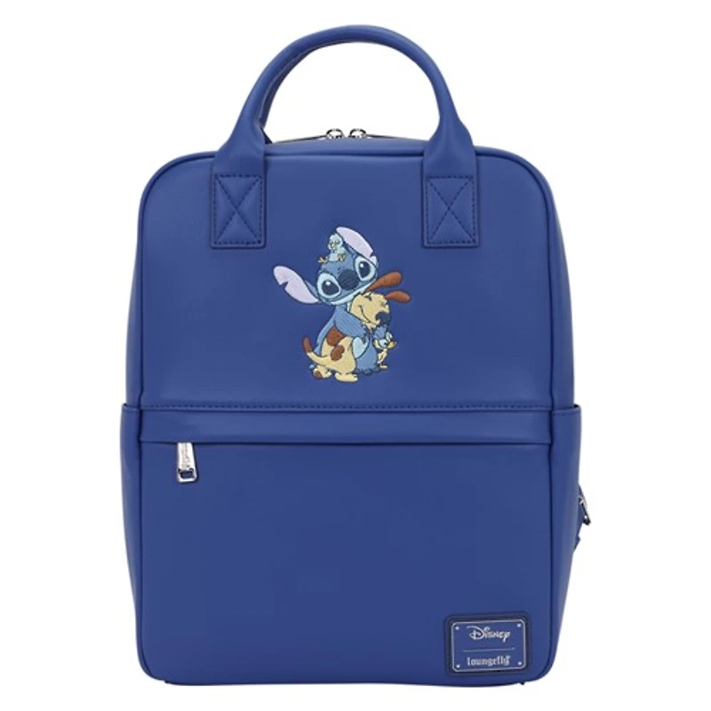 Lilo and Stitch Navy Blue Mid Size Backpack