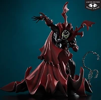 Spawn Inspired by the Art of Greg Capullo (Black White & Red All Over) 1:10 Scale Resin Statue 
