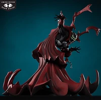 Spawn Inspired by the Art of Greg Capullo (Black White & Red All Over) 1:10 Scale Resin Statue 