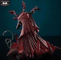 Spawn Inspired by the Art of Greg Capullo (Black White & Red All Over) 1:10 Scale Resin Statue 