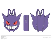 Pokemon Gengar Mini Backpack - Purple - One Size 