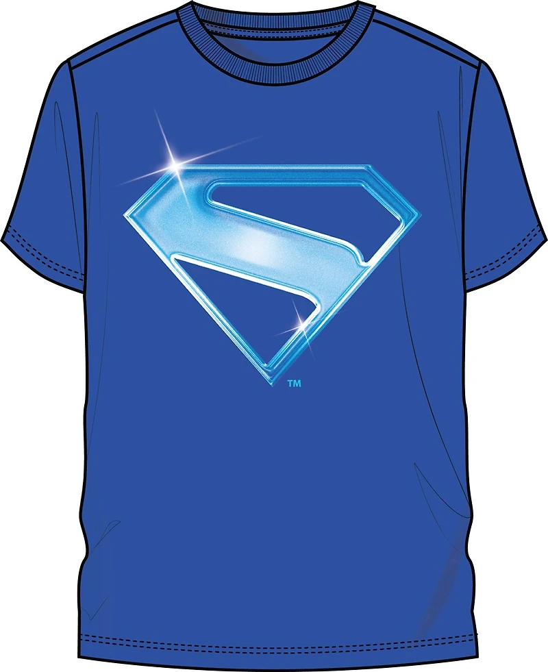 Superman Blue Logo Tee