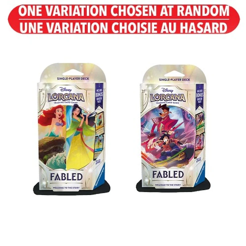 Lorcana: Fabled Wave 9 - Starter Deck – One Variation Chosen at Random