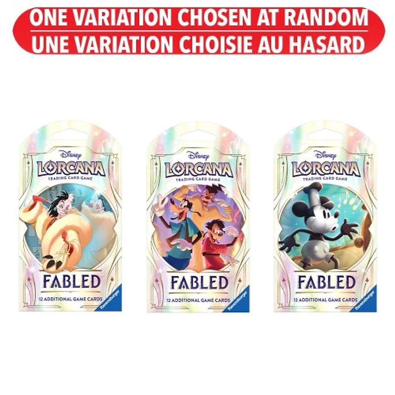 Lorcana: Fabled Wave 9 - Booster Sleeve – One Variation Chosen at Random