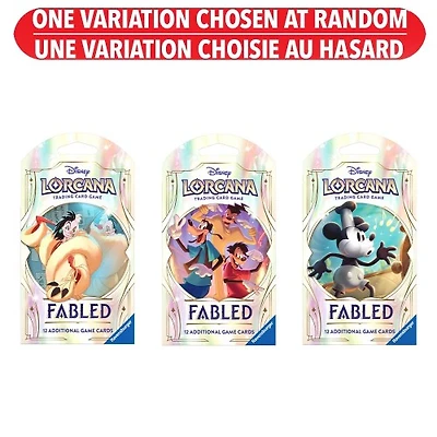 Lorcana: Fabled Wave 9 - Booster Sleeve – One Variation Chosen at Random