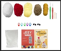 Kit de crochet pour débutants Biogenik - Deux poussins