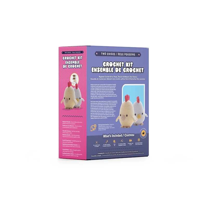Biogenik Beginner Crochet Kit - Two Chicks