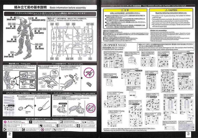 RG 1/144 Full Armor Unicorn Gundam 