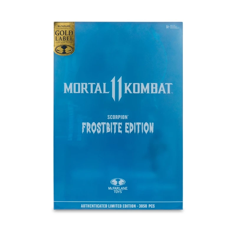 Mortal Kombat Scorpion Frostbite Edition Gold Label 7-Inch Action Figure 