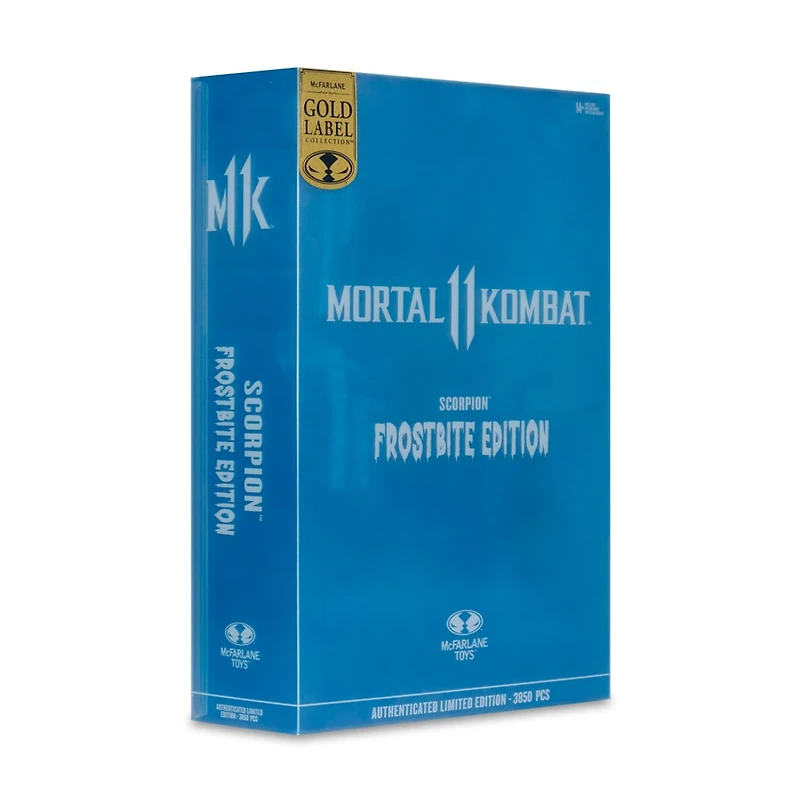 Mortal Kombat Scorpion Frostbite Edition Gold Label 7-Inch Action Figure 