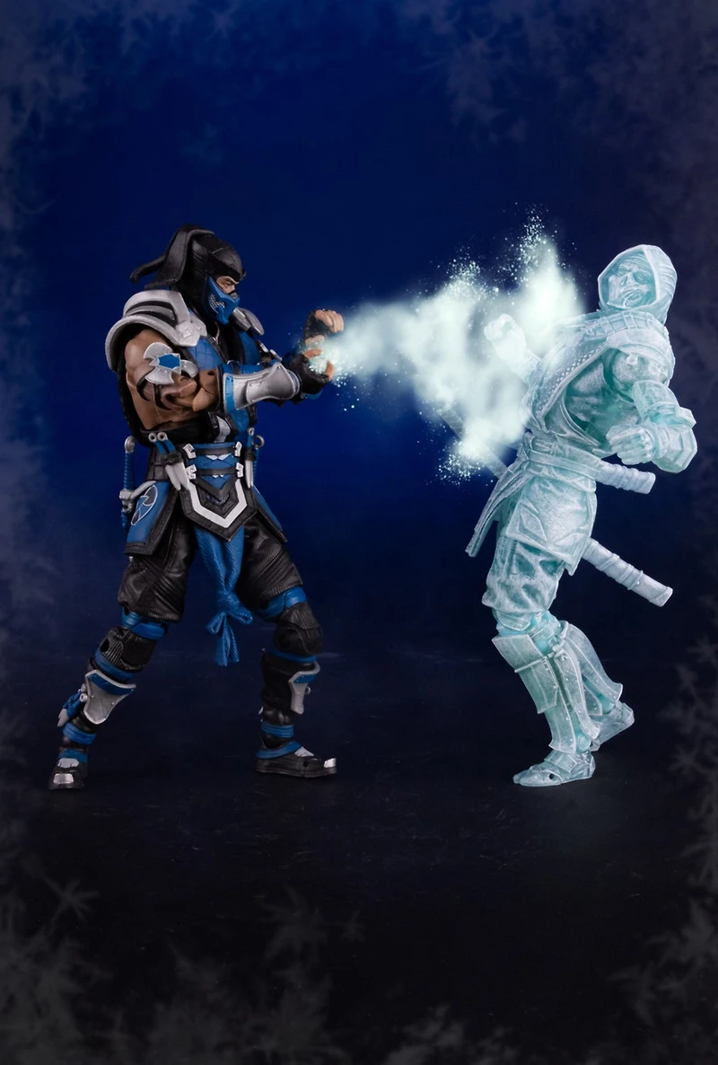 Mortal Kombat Scorpion Frostbite Edition Gold Label 7-Inch Action Figure 