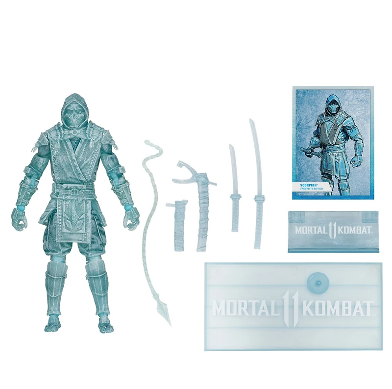 Mortal Kombat Scorpion Frostbite Edition Gold Label 7-Inch Action Figure 