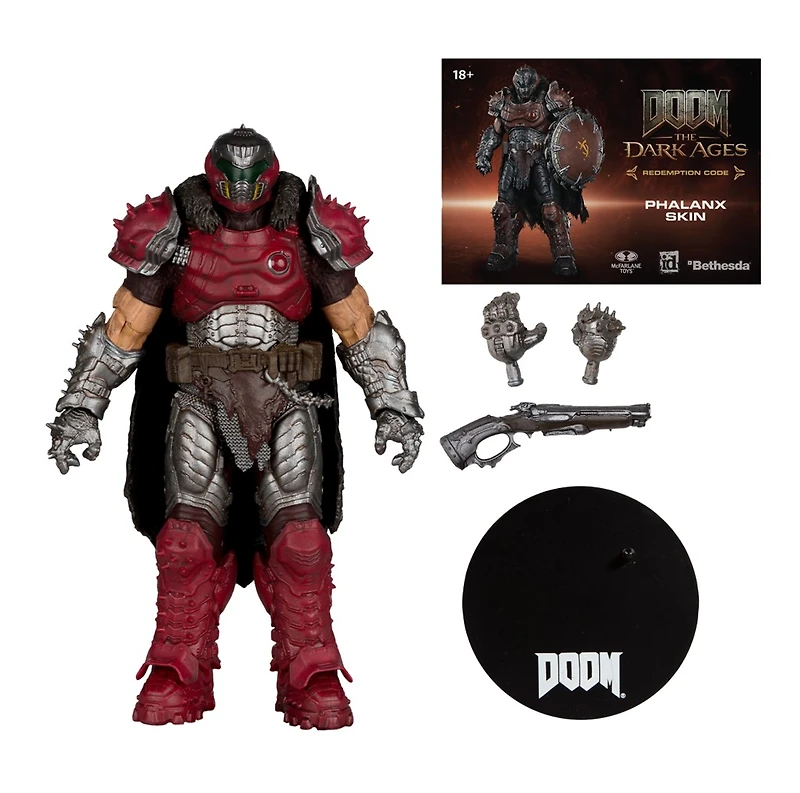 DOOM: The Dark Ages Doom Slayer (Phalanx Skin) 7-Inch Action Figure 