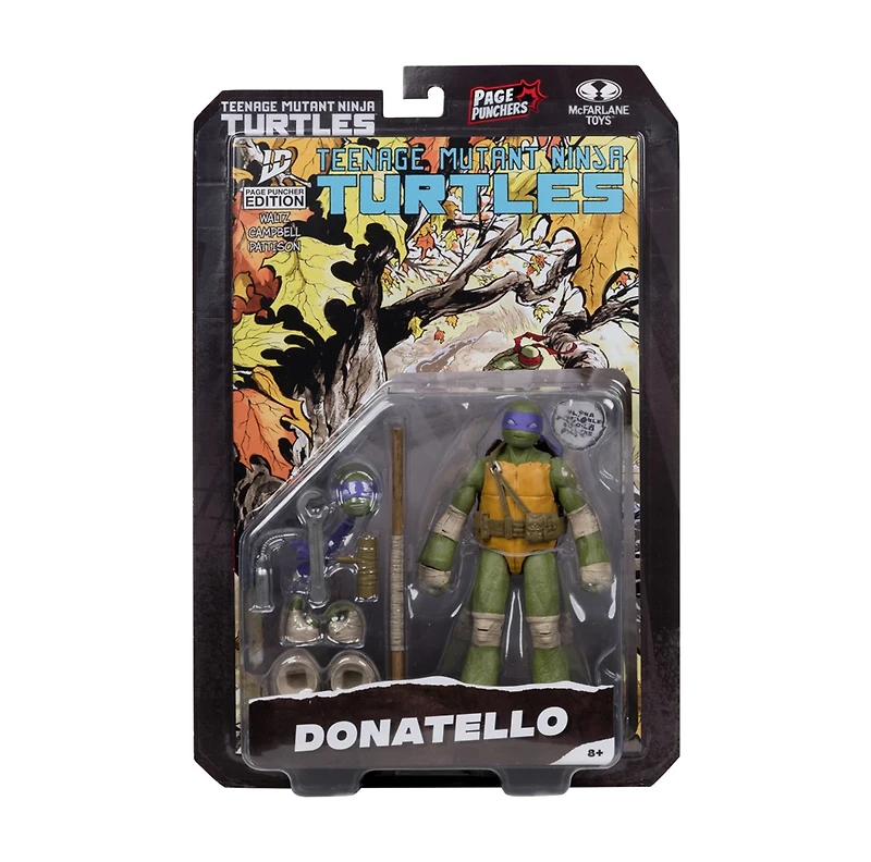 Teenage Mutant Ninja Turtles (Page Punchers) Donatello 5" Action Figure with Comic 