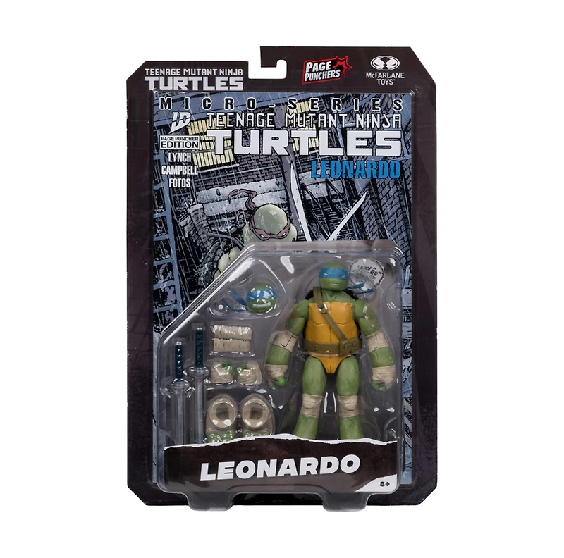 Teenage Mutant Ninja Turtles (Page Punchers) Leonardo 5" Action Figure with Comic 
