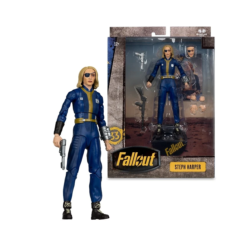 Fallout Steph Harper 7-Inch Deluxe Action Figure 