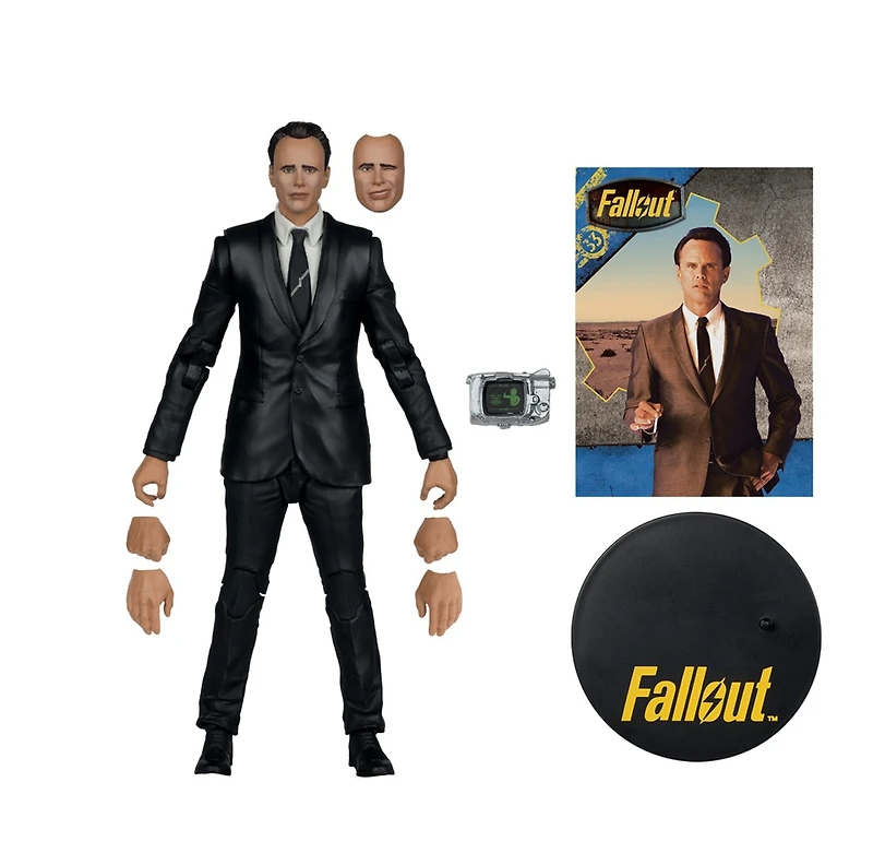 Fallout Cooper Howard 7-Inch Deluxe Action Figure McFarlane Red Platinum Edition 