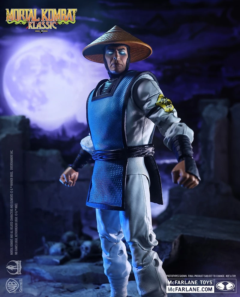 Mortal Kombat Klassic Raiden 7-Inch Action Figure 